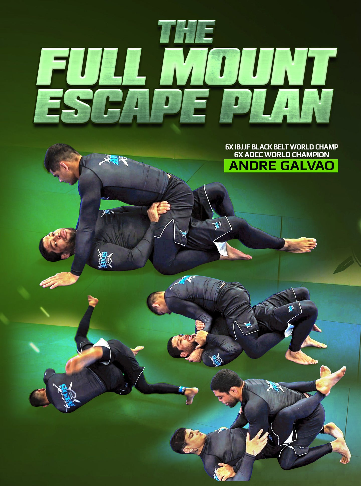 The Full Mount Escape Plan by Andre Galvao - BJJ Fanatics