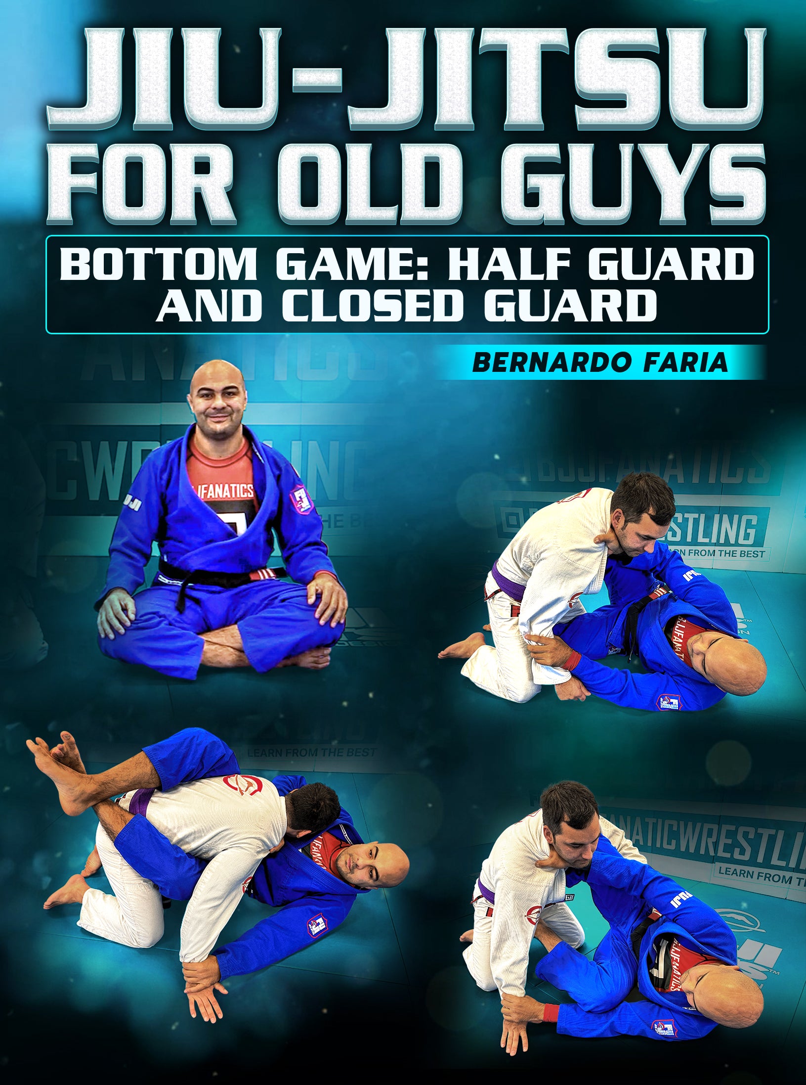 Jiu Jitsu For Old Guys Bottom Game: Half Guard and Closed Guard by Ber – BJJ  Fanatics