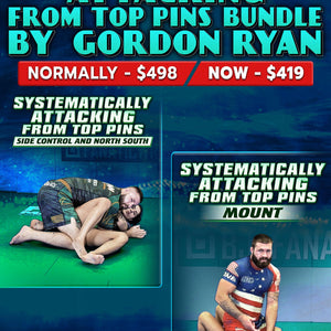 Systematically Attacking From Top Pins Bundle by Gordon Ryan – BJJ Fanatics