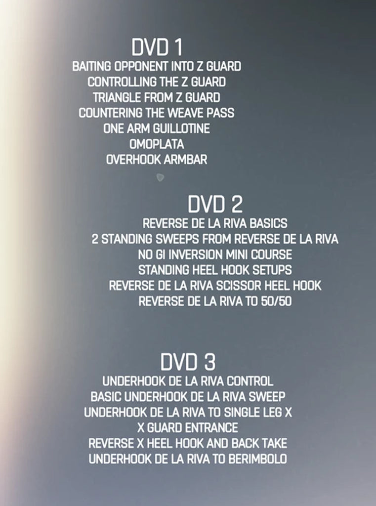 The Z Guard Encyclopedia by Craig Jones BJJ Fanatics