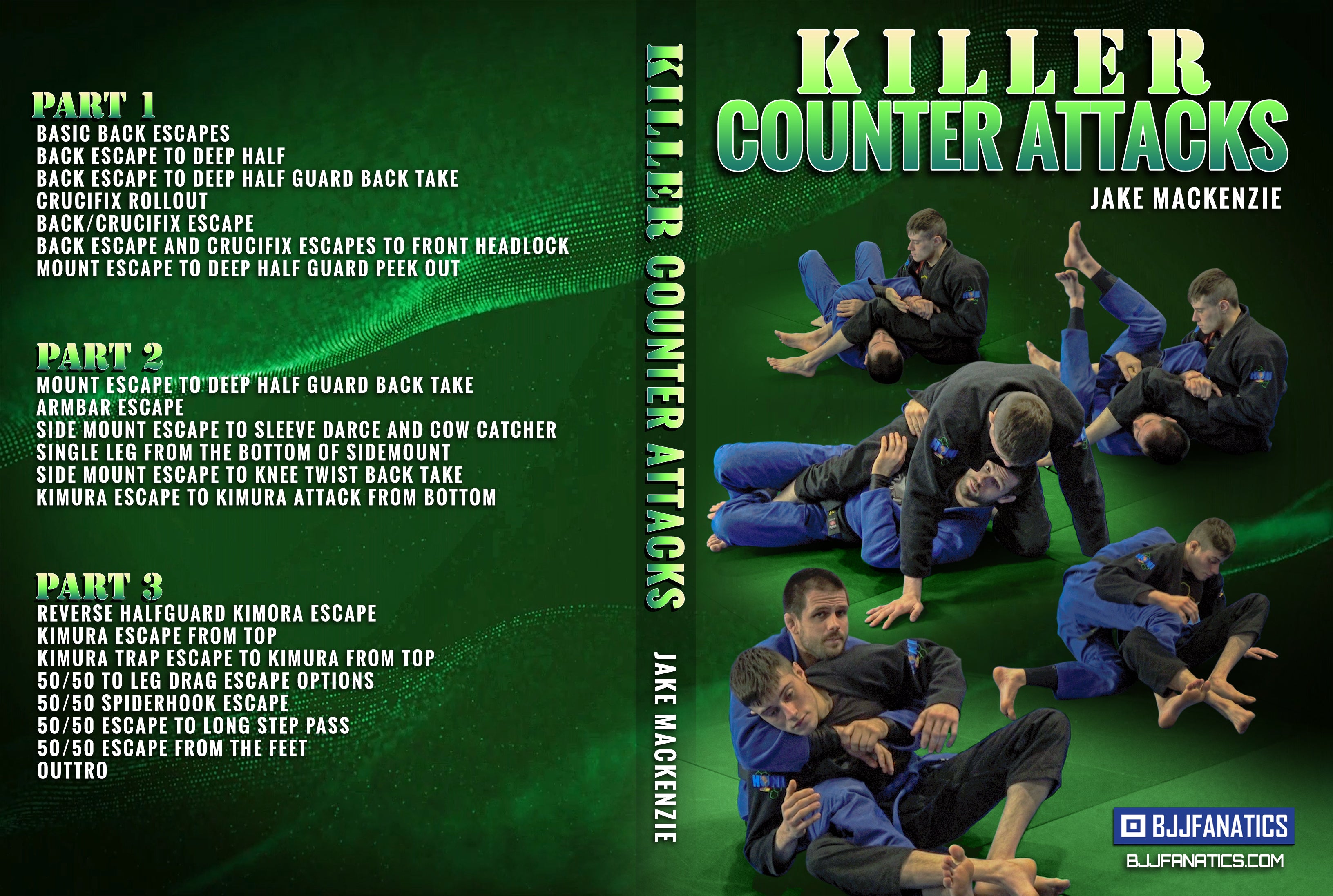Killer Counter Attacks by Jake Mackenzie – BJJ Fanatics