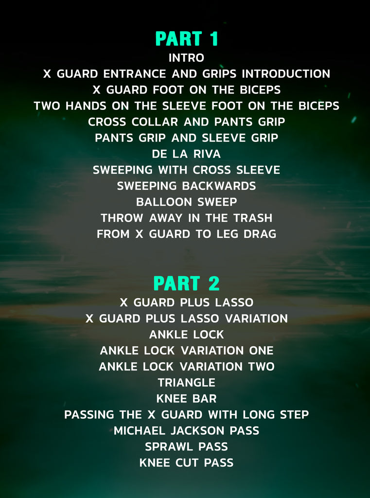 The X Guard Basics To Advanced by Joao Chiozzi BJJ Fanatics