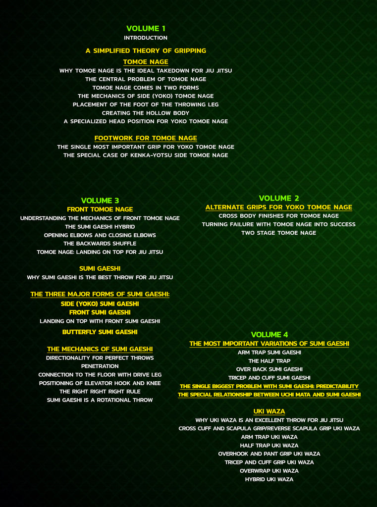 Feet To Floor Volume 2 by John Danaher BJJ Fanatics