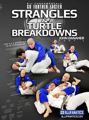 Strangles & Turtle Breakdowns: BJJ Fundamentals - Go Further Faster by John Danaher - BJJ Fanatics