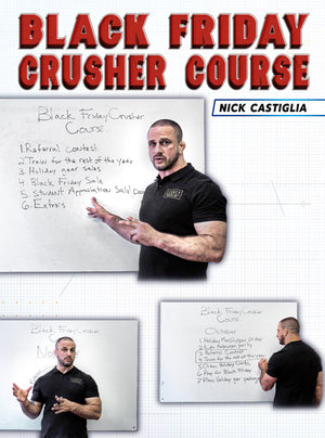Black Friday Crusher Course by Nick Castiglia - BJJ Fanatics