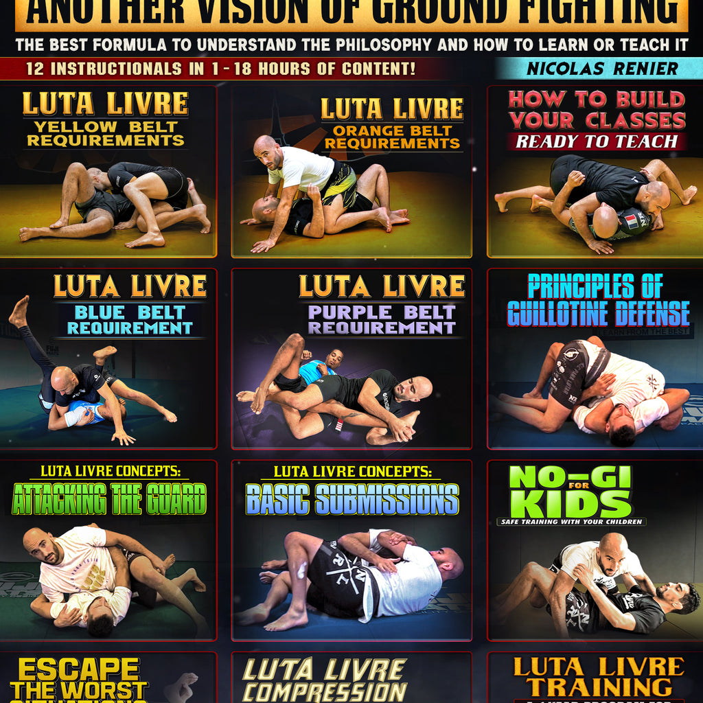 Luta Livre Sparring with Commentary 