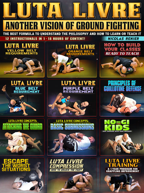 Luta Livre Another Vision of Ground fighting Bundle by Nicolas Renier - BJJ Fanatics