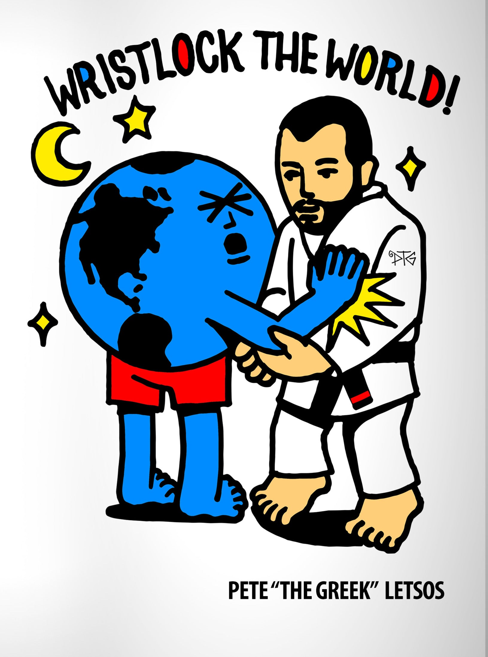 Wrist Lock The World by Pete Letsos – BJJ Fanatics