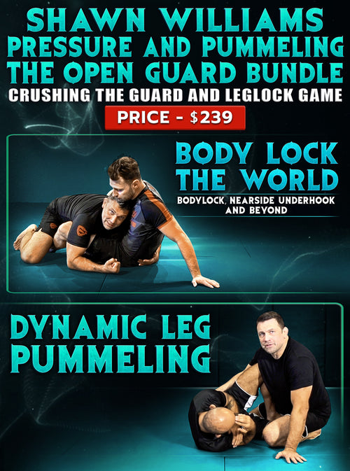 Shawn Williams Pressure and Pummeling: The Open Guard Bundle by Shawn Williams - BJJ Fanatics