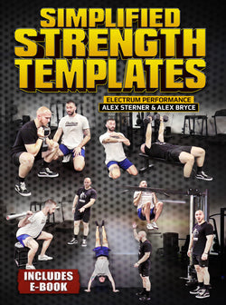 Simplified Strength Training Templates For BJJ by Alex Sterner &Alex Bryce - BJJ Fanatics