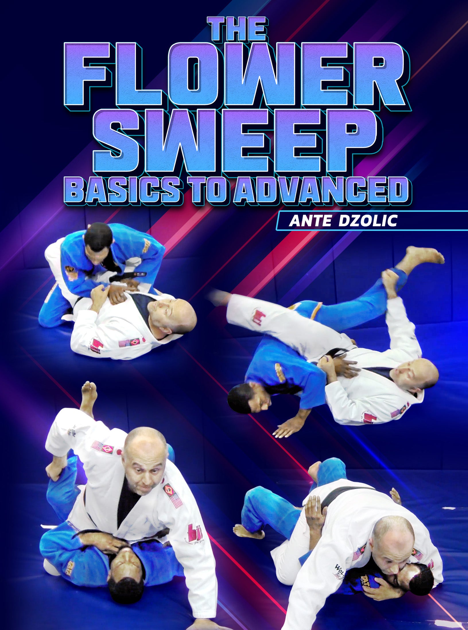 The Flower Sweep Basics To Advanced by Ante Dzolic – BJJ Fanatics