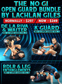 The No Gi Open Guard Bundle by Lachlan Giles - BJJ Fanatics